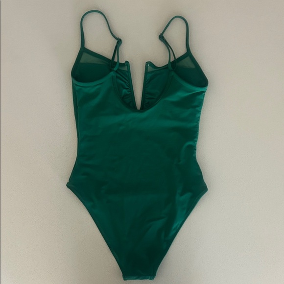 Aerie Green One Piece Swimsuit - Picture 2 of 5